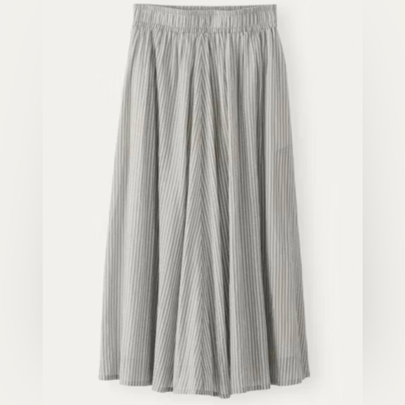 Poetry Full A-Line Long Cotton Skirt With Pockets Size 16 - Picture 3 of 13